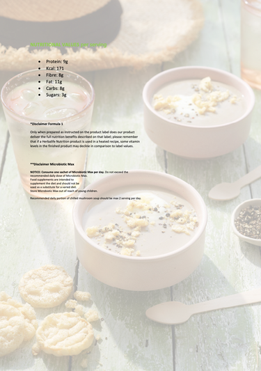 šChilled Mushroom Soupš